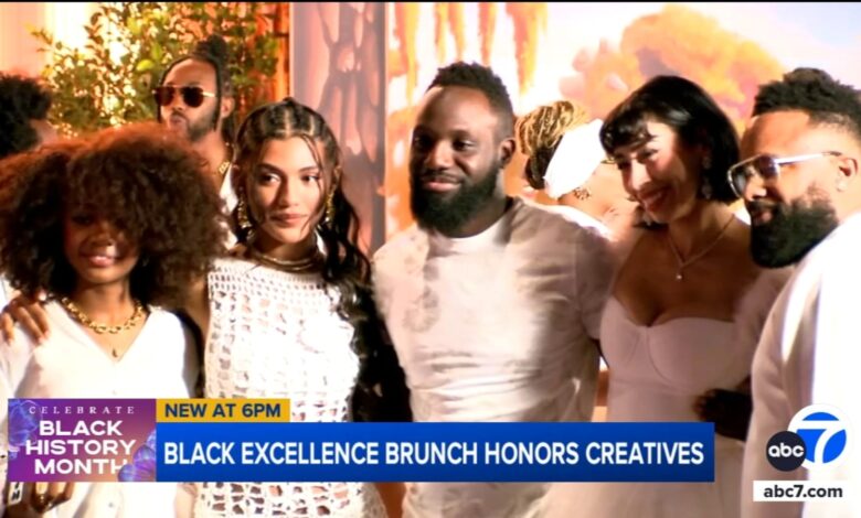 Disney ‘The Power of Joy’ creator Trell Thomas’ Black Excellence Brunch held at The Walt Disney Studios, praised by Tina Knowles Disney ‘The Power of Joy’ creator Trell Thomas’ Black Excellence Brunch held at The Walt Disney Studios, praised by Tina Knowles