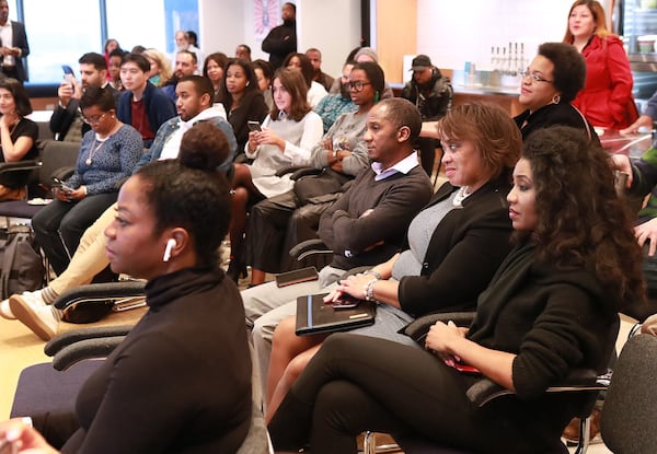 African Americans make up about 25 percent of tech workers in Atlanta, more than four times the number in San Francisco, according to a study by the Brookings Institution. Curtis Compton ccompton@ajc.com