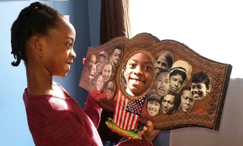Mississauga artist crafts handmade art to celebrate Black History Month Mississauga artist crafts handmade art to celebrate Black History Month