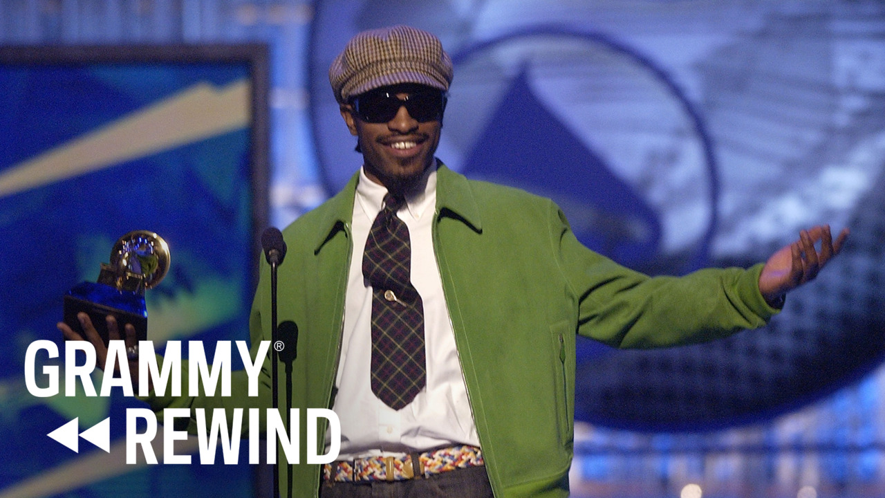 Watch Outkast Humbly Win Album Of The Year For 'Speakerboxxx/The Love Below' In 2004 | GRAMMY Rewind