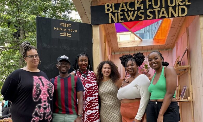 Black Future Newsstand Exhibit Open Juneteenth Weekend in Harlem, NYC Black Future Newsstand Exhibit Open Juneteenth Weekend in Harlem, NYC
