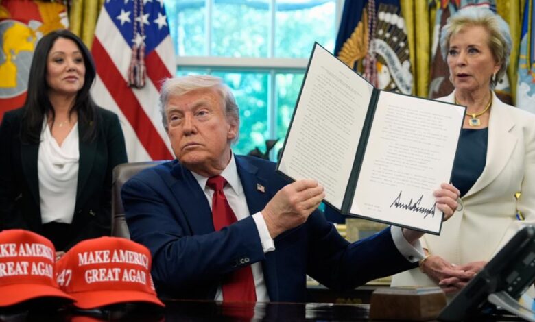 Trump signs executive order focused on HBCUs Trump signs executive order focused on HBCUs