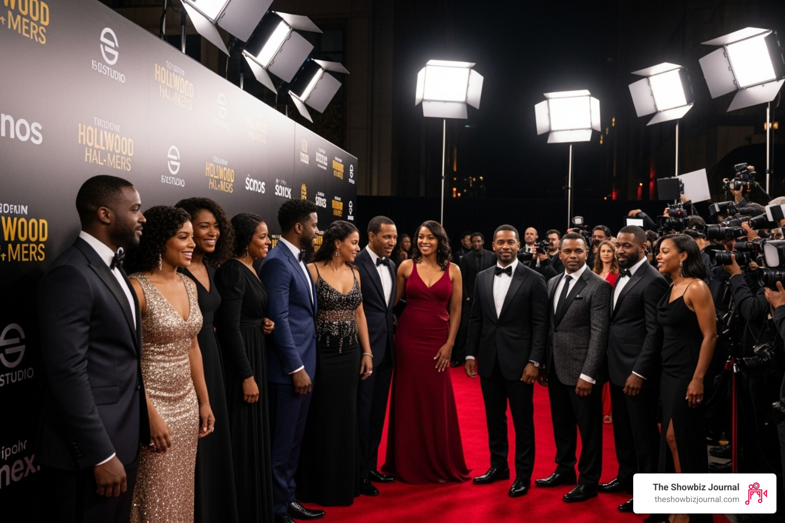 recent film premiere in Hollywood featuring Black stars - black hollywood entertainment news