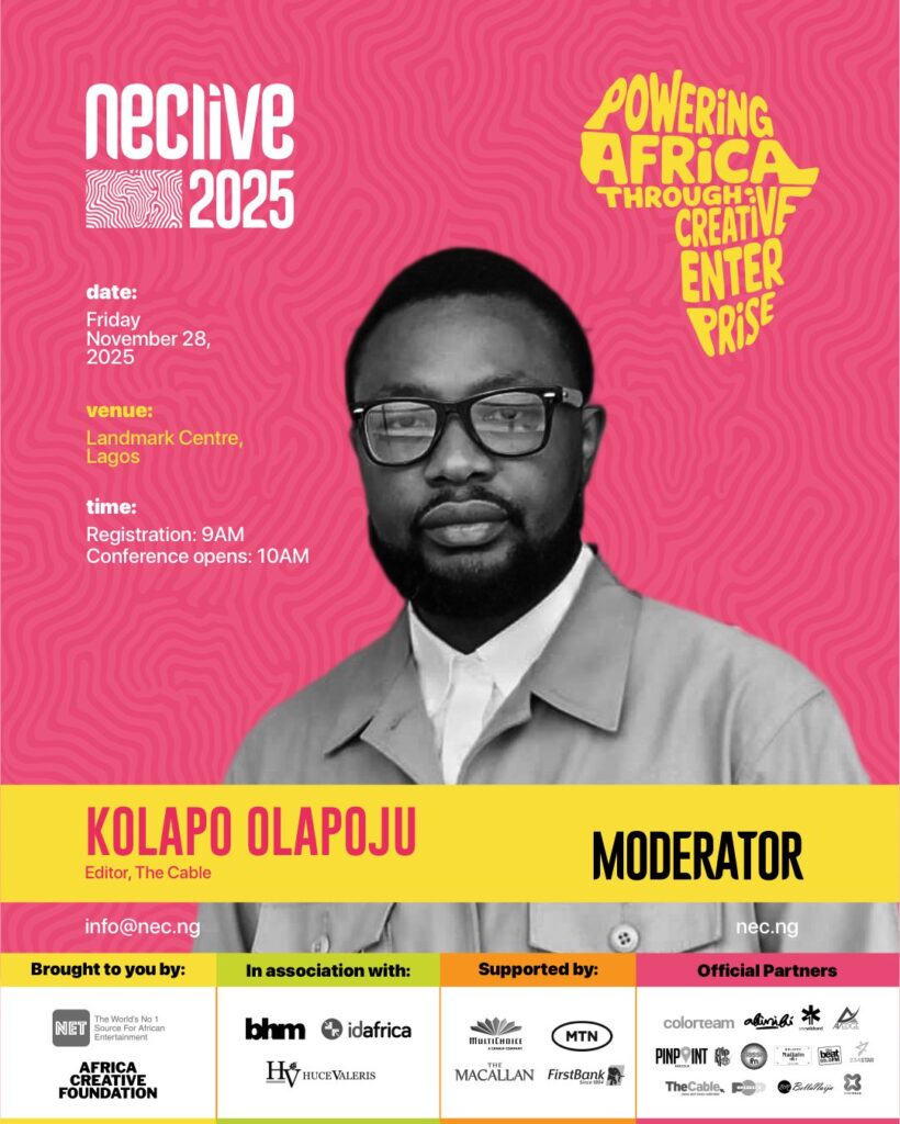FULL LIST: Steve Babaeko, Audu Maikori, Kene Okwuosa, to join Funmi Iyanda, Folu Storms, Timi Dakolo, others at NECLive 2025