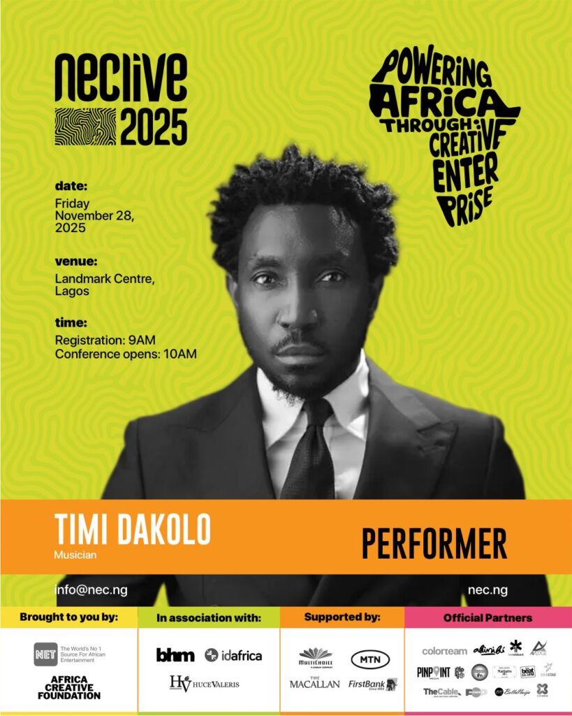 FULL LIST: Steve Babaeko, Audu Maikori, Kene Okwuosa, to join Funmi Iyanda, Folu Storms, Timi Dakolo, others at NECLive 2025
